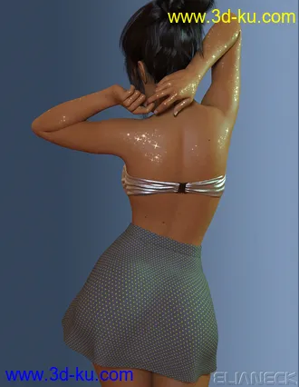 3D打印模型Kim for Genesis 8 Female的图片