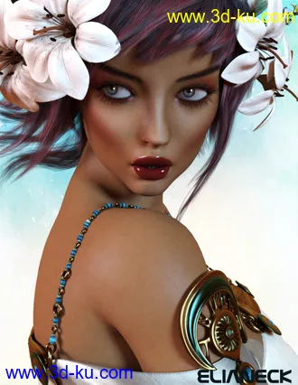 3D打印模型Kim for Genesis 8 Female的图片