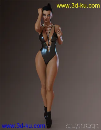 3D打印模型Kim for Genesis 8 Female的图片