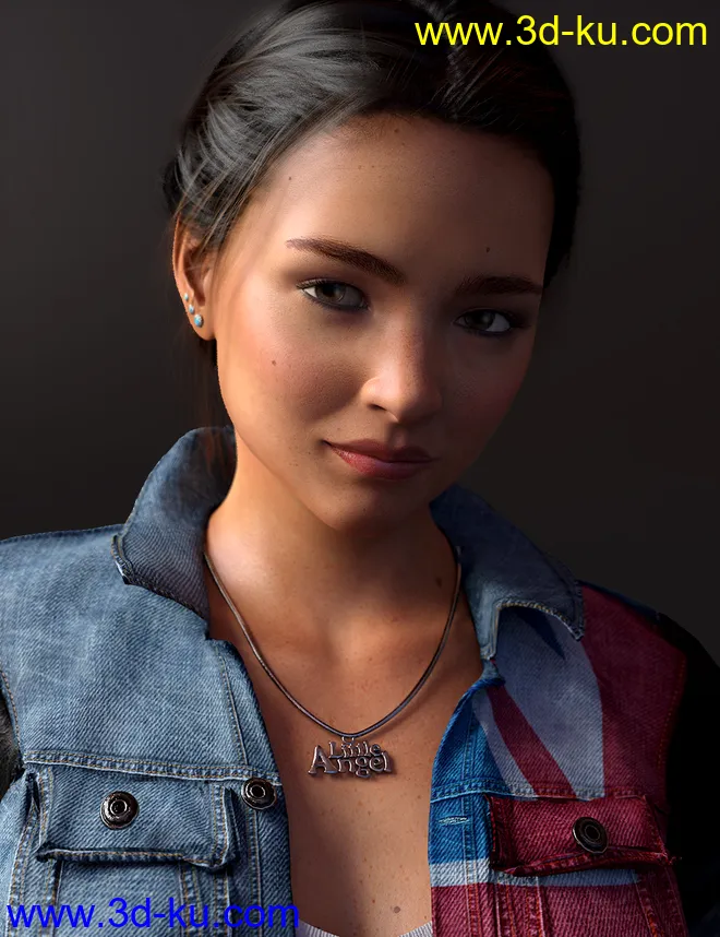 Kingsley HD for Genesis 8 Female模型的图片2