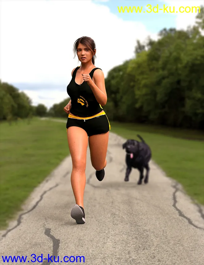 Kingsley HD for Genesis 8 Female模型的图片6