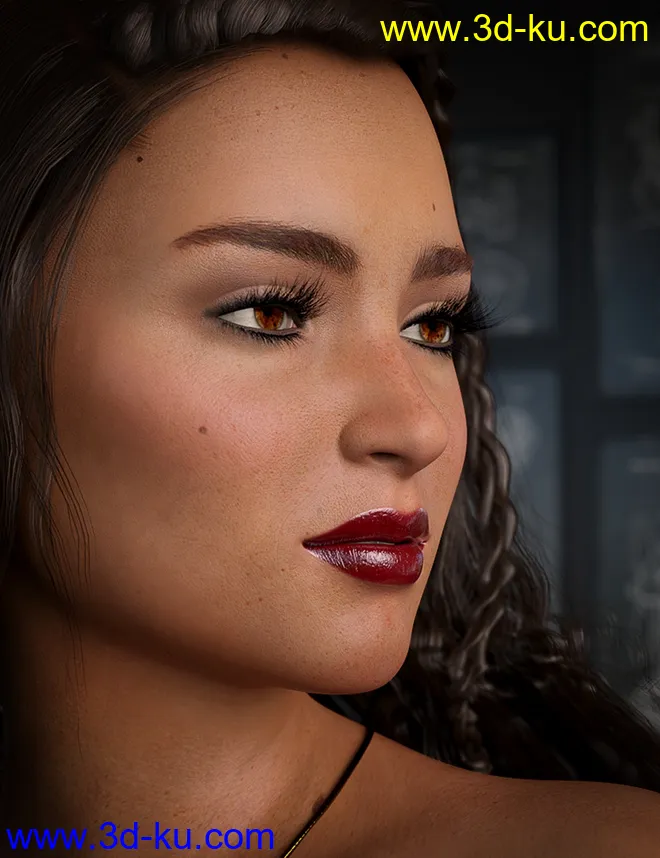 Kingsley HD for Genesis 8 Female模型的图片7