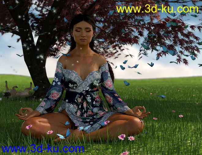 Kingsley HD for Genesis 8 Female模型的图片8