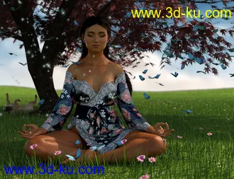 3D打印模型Kingsley HD for Genesis 8 Female的图片