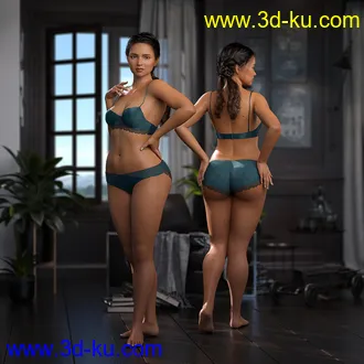 3D打印模型Kingsley HD for Genesis 8 Female的图片