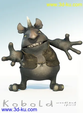 3D打印模型Kobold Woodland Spirit的图片