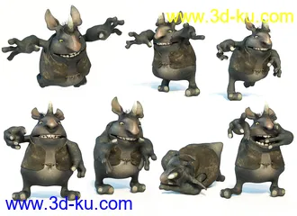 3D打印模型Kobold Woodland Spirit的图片