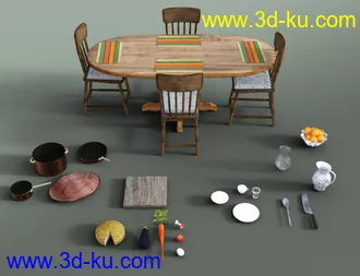 3D打印模型Krusty Cookery的图片
