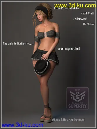 3D打印模型La Femme Pixie-2的图片