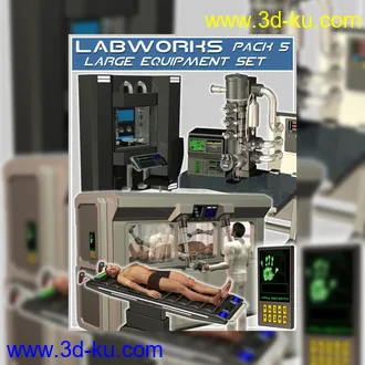 3D打印模型Labworks Pack 5 - Large Equipment的图片