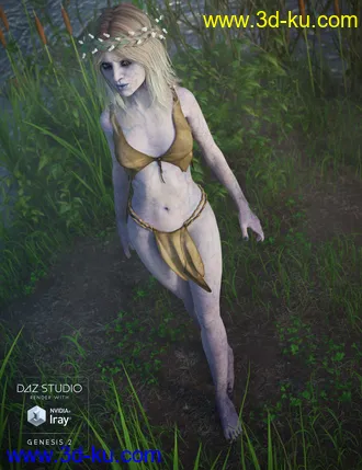 3D打印模型Lady of the Lake Texture for Ninive 6的图片