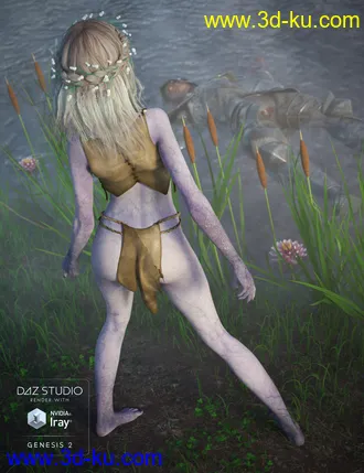 3D打印模型Lady of the Lake Texture for Ninive 6的图片