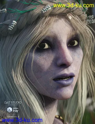 3D打印模型Lady of the Lake Texture for Ninive 6的图片