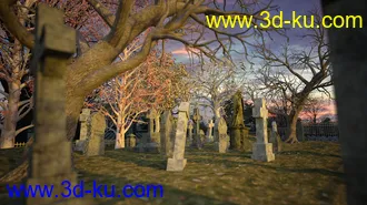 3D打印模型Lancaster Graveyard的图片