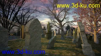 3D打印模型Lancaster Graveyard的图片