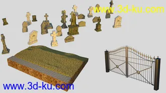 3D打印模型Lancaster Graveyard的图片