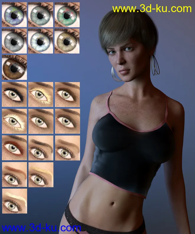 Lark For Genesis 8 Female模型的图片5