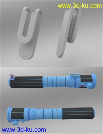 Laser Swords and Poses 2 for Genesis 3 and 8模型的图片20