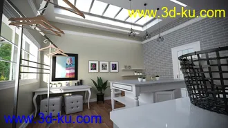 3D打印模型Laundry Room的图片