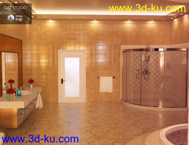 Lavish Bathroom模型的图片4