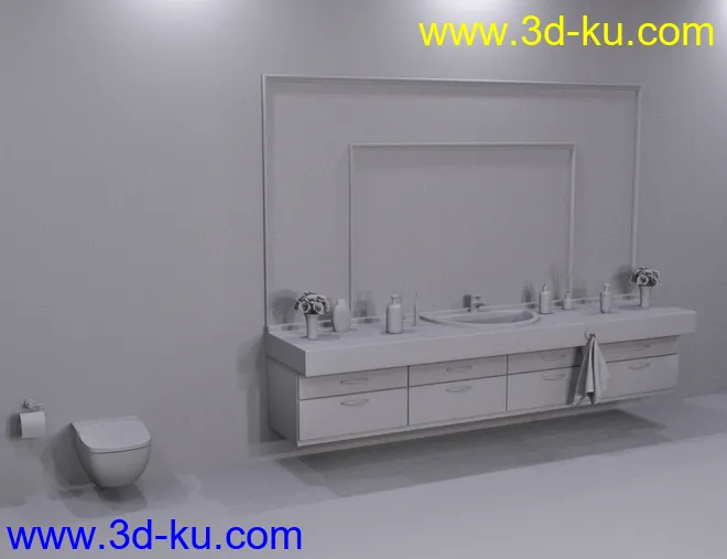 Lavish Bathroom模型的图片7