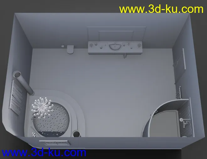 Lavish Bathroom模型的图片9