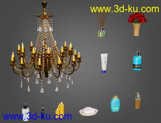 3D打印模型Lavish Bathroom的图片