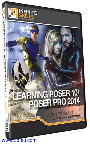 Learning Poser 10 - Poser Pro 2014模型的图片1