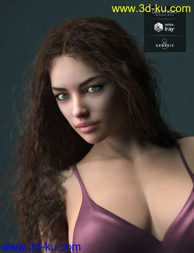 Lexy HD for Genesis 8 Female模型的图片2