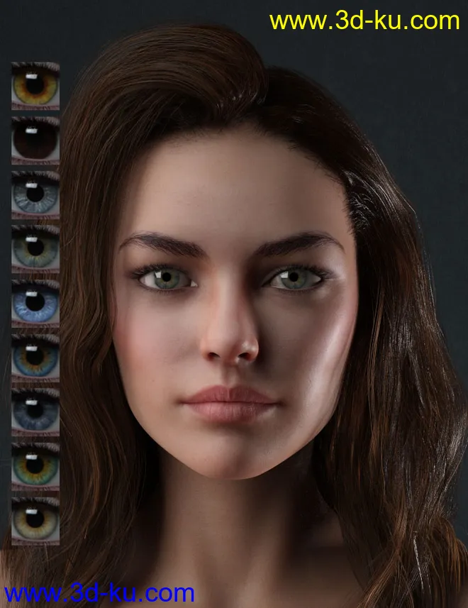 Lexy HD for Genesis 8 Female模型的图片4