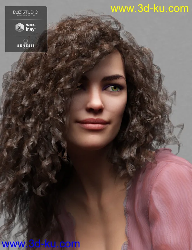 Lexy HD for Genesis 8 Female模型的图片6