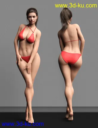 3D打印模型Lexy HD for Genesis 8 Female的图片