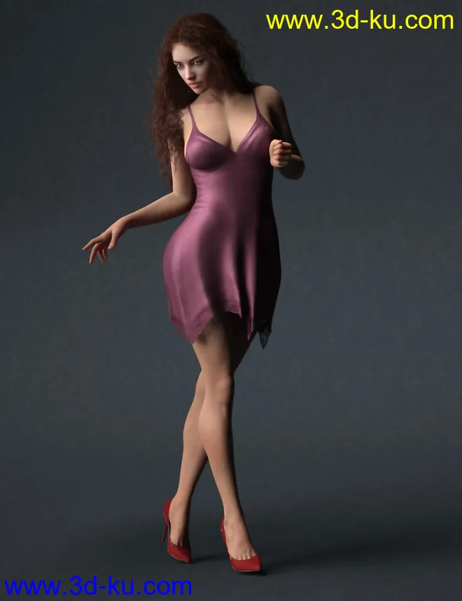 Lexy HD for Genesis 8 Female模型的图片11