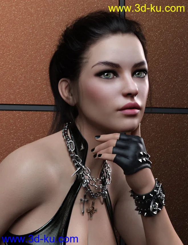 Lexy HD for Genesis 8 Female模型的图片12