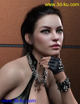 3D打印模型Lexy HD for Genesis 8 Female的图片