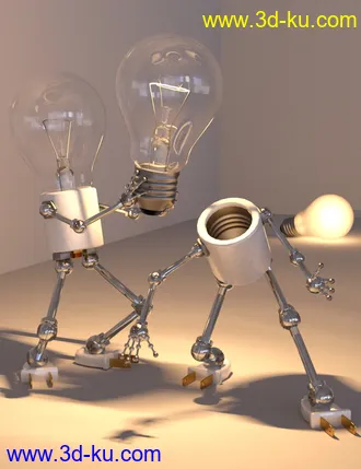 3D打印模型Light Bob的图片