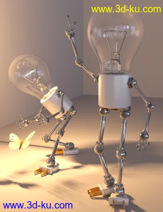 3D打印模型Light Bob的图片