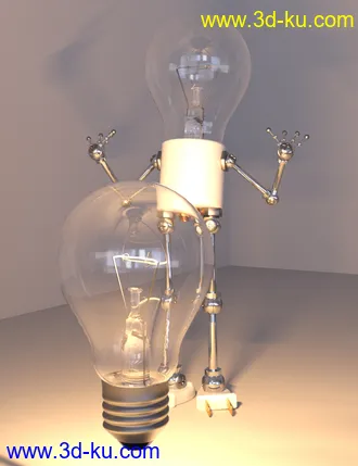 3D打印模型Light Bob的图片