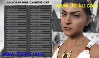 3D打印模型Like a Princess - Expressions for Genesis 8 Female and Kala 8的图片