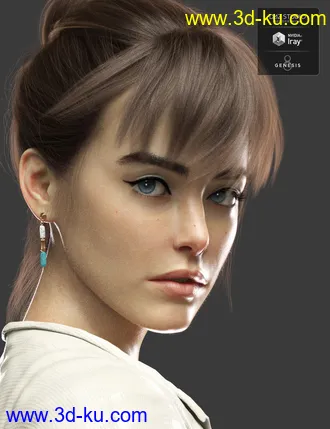 3D打印模型Lilianna HD for Genesis 8 Female的图片