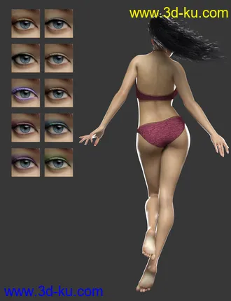 3D打印模型Lilianna HD for Genesis 8 Female的图片