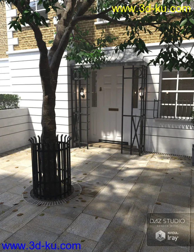 London Courtyard模型的图片3