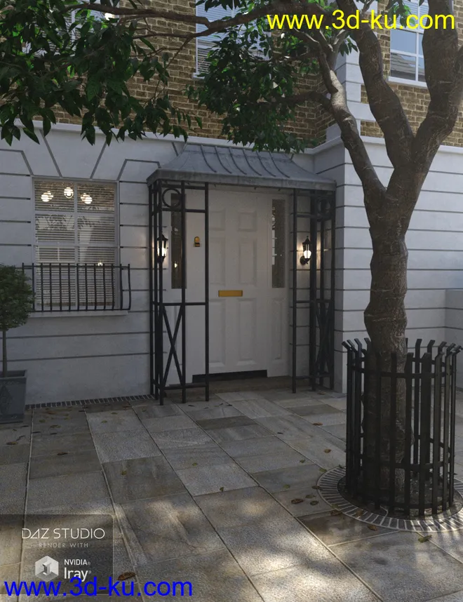 London Courtyard模型的图片4