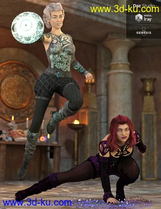 3D打印模型LoveSpell Outfit Textures的图片