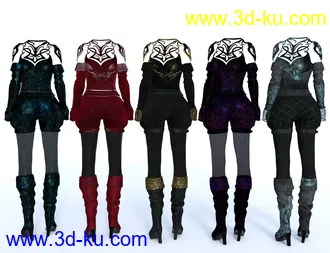 3D打印模型LoveSpell Outfit Textures的图片