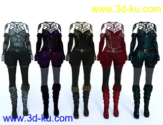 3D打印模型LoveSpell Outfit Textures的图片