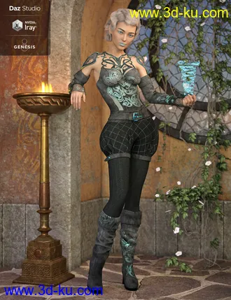 3D打印模型LoveSpell Outfit Textures的图片