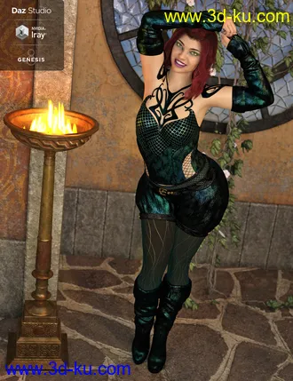 3D打印模型LoveSpell Outfit Textures的图片