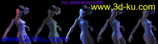 Luminosity Black - Iray Mesh Lighting System for Low Light Settings模型的图片3