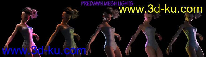 Luminosity Black - Iray Mesh Lighting System for Low Light Settings模型的图片5